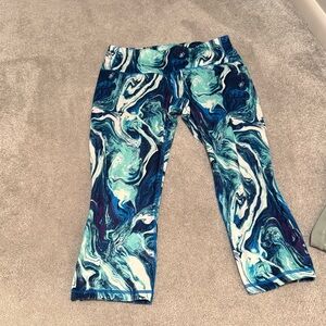 Patagonia WOMENS Aqua Swirl Leggings